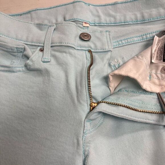 LEVI STRAUSS Women’s Bermuda Shorts Size 27 Blue - Picture 8 of 12